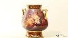 Antique Royal Vienna Porcelain Hand Painted Vase 19th C