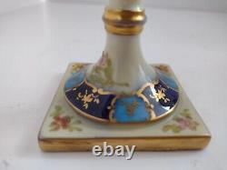 Antique SEVRES style German Rudolstadt hand painted Porcelain Urn, Vase 19th c