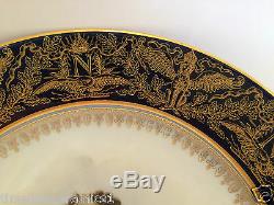 Antique Sevres Imperial Hand Painted Porcelain Potrait Plate Empress Josephine