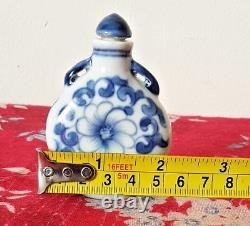 Antique/Vintage Chinese Porcelain Hand Painted Snuff/Perfume Bottle. Marked