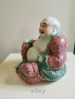 Antique chinese porcelain buddha figurine