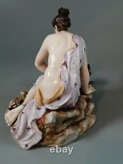 Antique porcelain figurine E & A Muller'Corona', Thuringia, 19 th