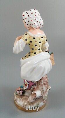 Antique porcelain figurine Samson, Edmé et Cie Paris, Derby style, 19th