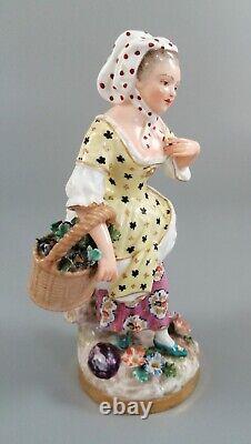 Antique porcelain figurine Samson, Edmé et Cie Paris, Derby style, 19th