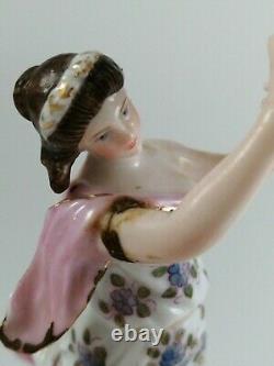 Antique porcelain figurine, Volkstedt porcelain manufactory