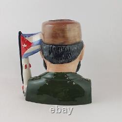 Bairstow Manor Collectables Large Character Jug Fidel Castro 6671 O/A
