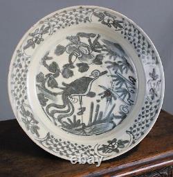 Binh Thuan Shipwreck Crane Dish c1608