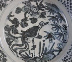 Binh Thuan Shipwreck Crane Dish c1608