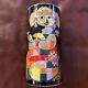 Bjorn Wiinblad Rosenthal 1001 Nights 7.5 Hand-painted Porcelain Vase