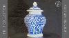 Blue U0026 White Miniature Hand Painted Porcelain Vase