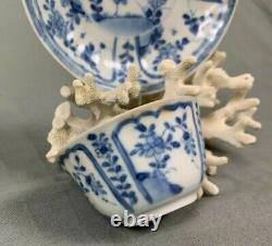 Ca Mau Shipwreck Cargo Bird and Insect Tea Bowl and Saucer c1725