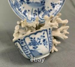 Ca Mau Shipwreck Cargo Bird and Insect Tea Bowl and Saucer c1725