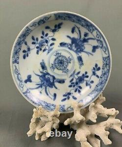 Ca Mau Shipwreck Cargo Lotus and Flowerhead Saucer Dish c1725