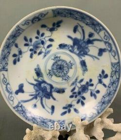 Ca Mau Shipwreck Cargo Lotus and Flowerhead Saucer Dish c1725