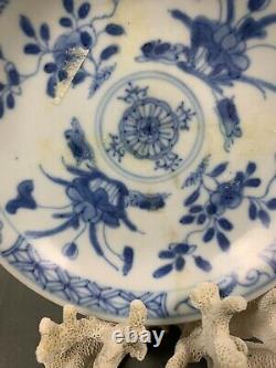 Ca Mau Shipwreck Cargo Lotus and Flowerhead Saucer Dish c1725