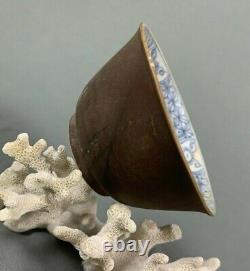 Ca Mau Shipwreck Cargo Lotus and Flowerhead Tea Bowl c1725