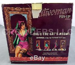 Catwoman Pin Up Hand Painted Porcelain Statue by Tim Bruckner DC Direct Batman