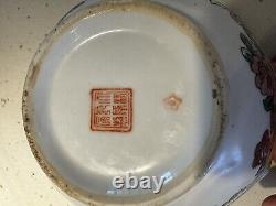 China Pottery Decorative Bowl, Hand Painted