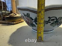 China Pottery Decorative Bowl, Hand Painted