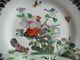 Chinese Antique Famille Rose Handpainted Plate Signed Porcelain China 27cm 10.5
