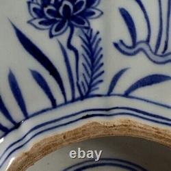 Chinese Antique Porcelain Blue&White enameled bowl c20th Ming Era xuande-marked