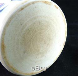 Chinese Blue & White Porcelain Brush Pot Bitong