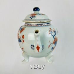 Chinese Export teapot, Imari flowers, Qianlong ca 1750