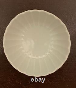 Chinese Famille rose Blue &White Handpainted bird Bowl / Cup Signed Porcelain