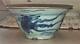 Chinese Late Ming Dynasty Flared Rimmed Pheonix & Dragon Porcelain Bowl -14th C