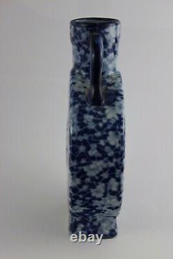 Chinese Porcelain 19th Century Hand Painted MoonFlask Vase 21x15x 5cm