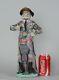 Chinese Porcelain Famille Rose Figure Of A Guard 19th Century