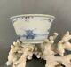 Chinese Shipwreck Cargo Blue And White Lotus And Landscape Tea Bowl C1720