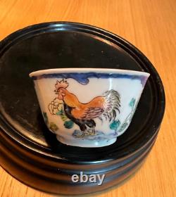 Chinese Very Rare Small Cup 1730, Diam 6.5 Cm. In Good Condition