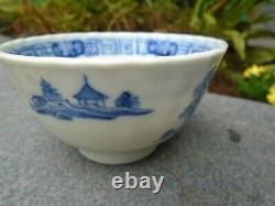 Chinese antique t cups both 18th century hand painted