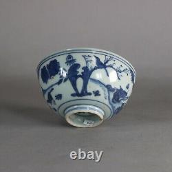 Chinese blue and white bowl, Ming (1368-1644)