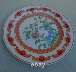 Chinese hand painted porcelain plate signed to base