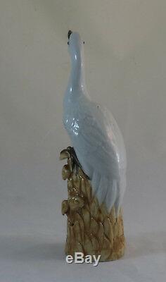 Chinese porcelain figure of a crane-Republic Period-19121949