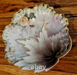 Collectible Vintage R S Germany Hand Painted Porcelain Dish