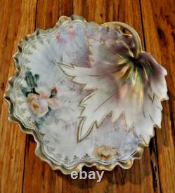 Collectible Vintage R S Germany Hand Painted Porcelain Dish