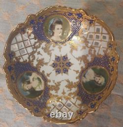 Decorative Antique Bowl, Aristocratic, Classical Design, Original Artefact