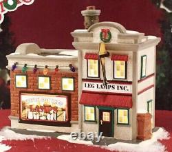 Dept 56 LEG LAMP FACTORY 4047179 A CHRISTMAS STORY Department 56 Store Display