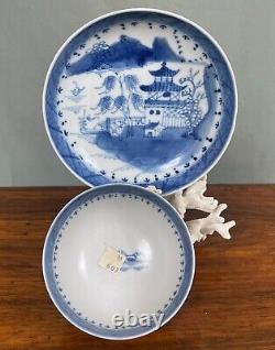 Diana Cargo c1816 Chinese Porcelain Shipwreck Flying Geese Bowl and Dish