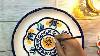 Diy Hand Painted Plate Jaipur Blue Pottery Painting Ceramic Or Melamine Plate Painting Upcycling