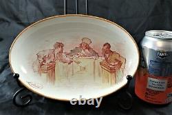 Early Wedgwood Hand Painted Dish. Signed L. Hall 1870