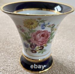 Excellent ROYAL DUX Hand-Painted Porcelain Vase from 1960's