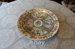 Exceptional 19th Cent. Chinese Porcelain Famille Verte Charger, Dia. 13(483)