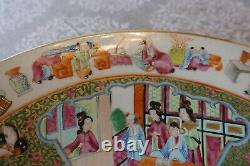 Exceptional 19th Cent. Chinese Porcelain Famille Verte Charger, Dia. 13(483)