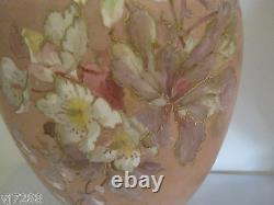 Exquisite 19th Century Doulton Burslem Hand Painted Pair Of Vases Signed