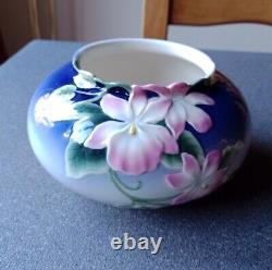 FRANZ Porcelain Collection Vase Sculpture Floral Signed Li Yang May Wei Xuet Mei