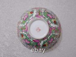 Family Rose China Design Porcelain Bowl Dish Hand Painted 20,5 CM